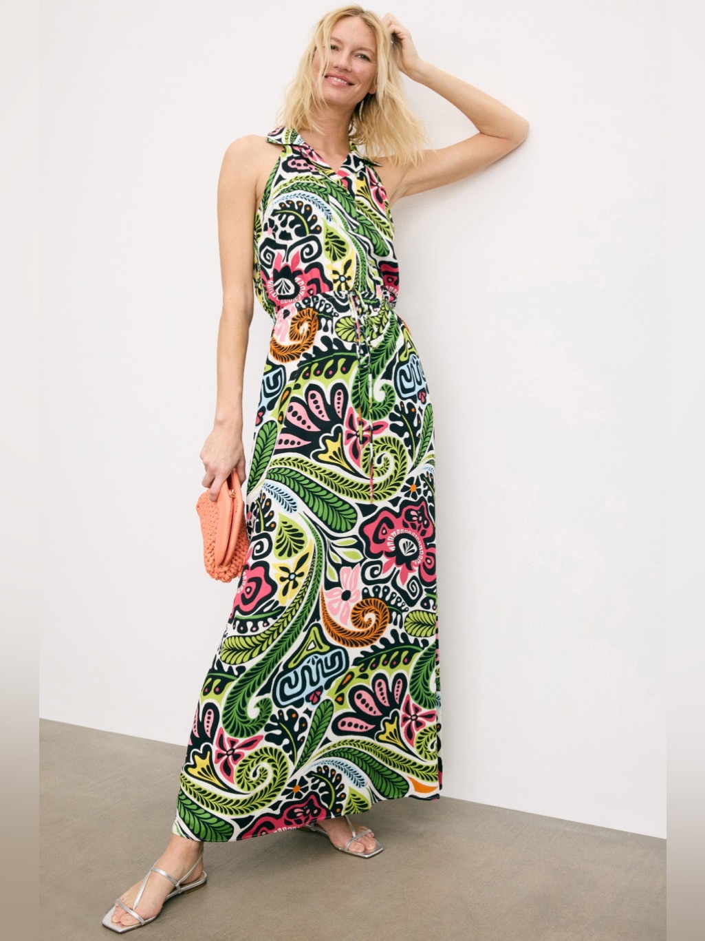Trina Turkcaribbean Dress Size Medium